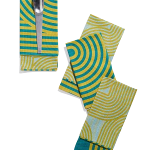 Dinner Napkins Double Sided Comb - High Season